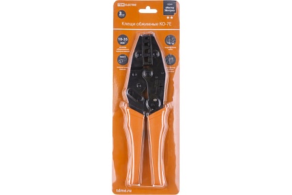 Обжимные клещи TDM ELECTRIC КО-7E 10-35мм SQ1001-0004