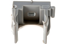 Крепежная клипса для монтажа газовым монтажным пистолетом FIXPISTOLS F-CPE20 серая, 100 шт. 2-2-4-4621