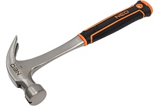 Молоток кровельщика Neo Tools 600 г цельнокованый 25-104