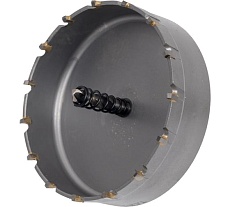 Коронка по металлу 90 мм с пластинами ВК8 WOLFSTAR cw00055
