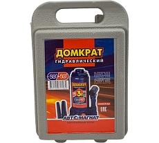 Домкрат АВТОМАГНАТ 3 т, с предохранительным клапаном AM-13-PB-002