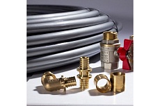 Труба для тёплого пола ДТРД PEX-B D20х2,0 мм 100м из сшитого полиэтилена PEX-в20100Д
