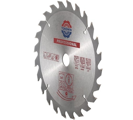 Диск пильный по дереву 190x20/16 мм, 24 зуба TORGWIN S94962