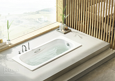 Стальная ванна Roca Princess-N 170x70 с отв. для ручек