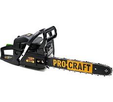 Бензопила ручная PROCRAFT комплектация две шины и две цепи GS50 2/2