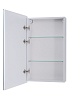 Зеркальный шкаф Art&Max Merano 50x80 см AM-Mer-500-800-1D-L-DS-F с подсветкой, анти-пар