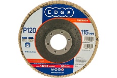 Круг лепестковый торцевой КЛТ (115х22.23 мм; P120) EDGE by PATRIOT 819010004