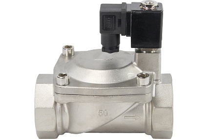 Электромагнитный клапан DN.ru VS2W-401N-PU-NC Ду50 Ру10 сталь пилотный 2" НЗ NBR 220В D130-01282