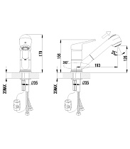 Смеситель для кухни Lemark Luna LM4150C