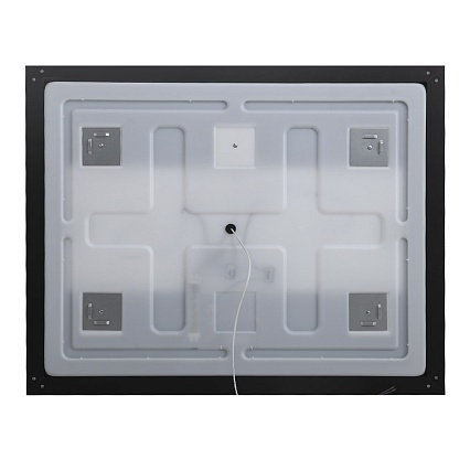 Зеркало BelBagno SPC-KRAFT-1000-800-SENS-NERO 100x80 см сенсорный выключатель, черный