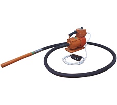 Комплект глубинного вибратора ВИБРОМАШ ВИ-1-13-3 вал 1=4,5 м. + наконечник O 38 220 v ВИ1133 К4