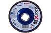 Шлифовальный круг лепестковый X571 X-LOCK (125 мм; G40) Bosch 2608619209