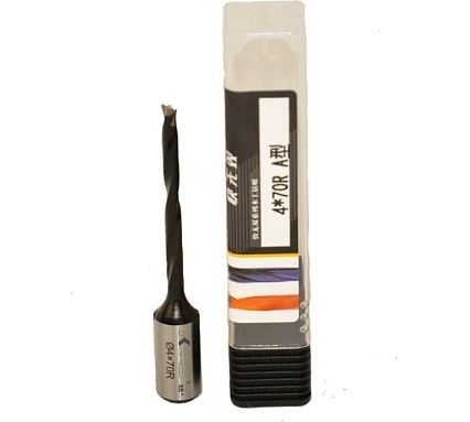 Сверло для глухих отверстий KWS HW 4х43х70 мм, Z=2, R K6+ 4040-01005-A0470R