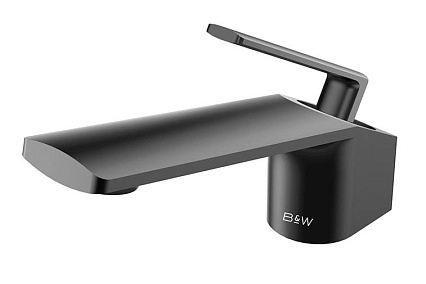 Смеситель для раковины Black&White Gravity GF-7104-MB черный матовый