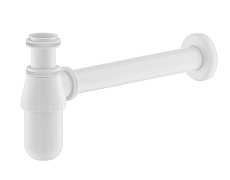 Сифон для раковины Timo 960/16L белый матовый