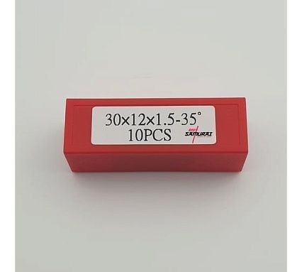 Нож твердосплавный универсальный RED SAMURAI TS 30x12x1,5 (T04F) (10шт.) TPRS0001306