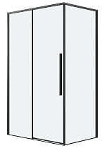 Душевой уголок Grossman Galaxy 120.K33.01.1470.21.00 140x70 прозрачный, черный матовый