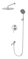 Душевой набор Wonzon&Woghand Stick WW-88939017-BN брашированный никель