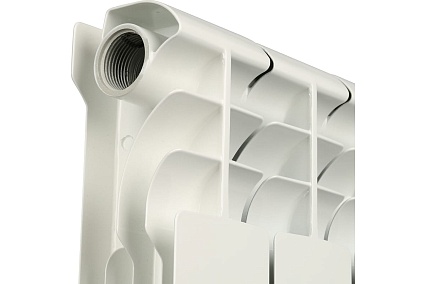 Алюминиевый радиатор Rommer Profi 500 AL500-80-80-100 4 секции RAL9016 82482