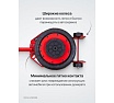 Пневматический подкатной домкрат Wiederkraft г/п 3 т, 135-435 мм, с удлинённой рукоятью, WDK-81813B