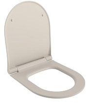Крышка-сиденье Ambassador Nord 132T20401S тонкое, бежевый матовый