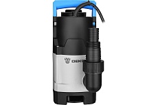 Насос дренажный Deko DWP-600P PLUS (грязевая, 2 режима, 220В, 600Вт, пластик) 076-0540