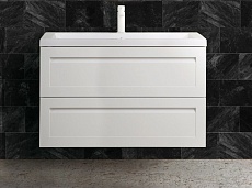 Мебель для ванной Art&Max Platino-Cer 90 см белый матовый