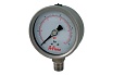 Манометр от 0 до 60 бар из нержавеющей стали, D100 мм, NPT 1/2", штуцер снизу A-Flow G32-S-8N-100A-60bar