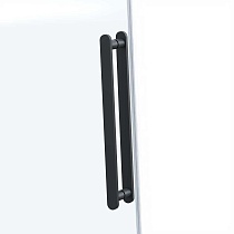 Душевая дверь Vincea Сomo Soft VDS-1CS110CLB 110x195 черный, прозрачная