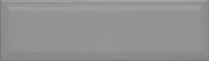 Керамическая плитка Kerama Marazzi Аккорд серый тёмный грань 8.5x28.5 см, 9015