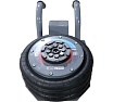 Домкрат переносной пневматический Kraftwell г/п 3000 кг. KRWPJ3H