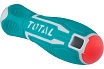 Реверсивная отвертка Total с битами 8 шт TACSD30086