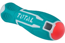 Реверсивная отвертка Total с битами 8 шт TACSD30086