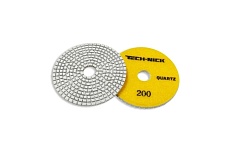 Круг алмазный гибкий шлифовальный АГШК Quartz 100x3.0 мм, №200 кварц wet TECH-NICK 111.120.9542