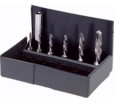 Набор комбинированных резьборезов Eyltool 1/4, 6 шт 15 155