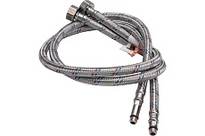Подводка к смесителю (пара; 0.8 м; 1/2F-M10) VRT 521796