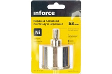 Коронка алмазная по стеклу и керамике (53 мм; 30 мм) Inforce 11-01-075