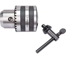 Патрон сверлильный с ключом В16, 1-16 мм AURA TOOLS 11011616