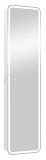 Шкаф пенал Континент Lorenzo 40 см с зеркалом, подсветкой МВК009