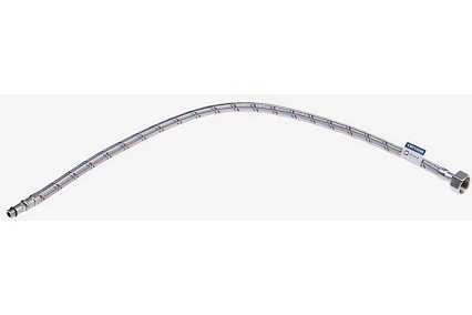 Подводка для смесителя СТМ сталь, 1/2xM10x150 см., короткий штуцер CWFSS150