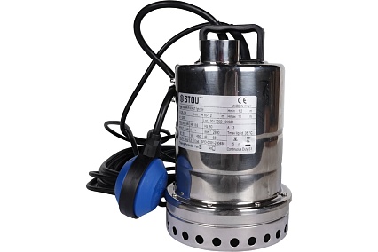 Дренажный насос с поплавком STOUT Spd-0001-200450 RG0091CN917E64