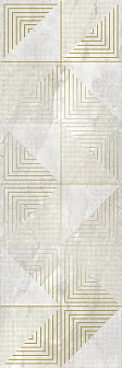 Декор Laparet Elpaso светло-бежевый 25х75 см