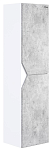 Шкаф пенал Onika Фридом 30 см белый/бетон, 403069