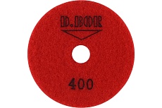 Алмазный гибкий шлифовальный круг STONE-DRY 100 мм, №400 D.BOR D-S-D-100-0400