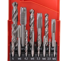 Набор машинных метчиков Bucovice Tools М3-М12 мм HSSE 104003