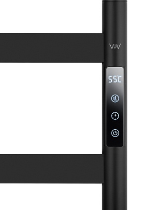 Полотенцесушитель электрический Wonzon&Woghand Essen WW-A406-MB черный матовый