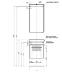 Мебель для ванной Aquanet Августа 50 см белый