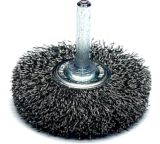 Щетка диск гофрированная Lessmann 60х13х0.30 мм, хвост-к 6 мм 416162