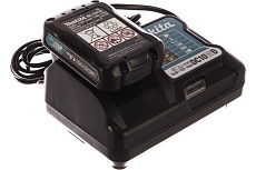 Аккумулятор BL1016 +зарядное устройство DC10WD (12В, 1.5Ач, Li-ion, MakPac) Makita 197644-6
