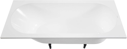 Ванна из искусственного камня Allen Brau Evo Oberon 170x75 белый матовый 2.3EV02.20